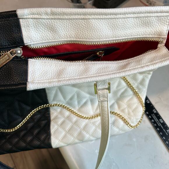 Sprayground Women’s Bag Shoulder Black White Leather Shark Limited Edition - Picture 11 of 15